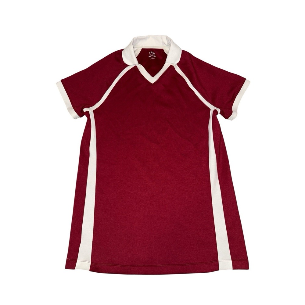 Abercrombie & Fitch Burgundy and White Mini Dress